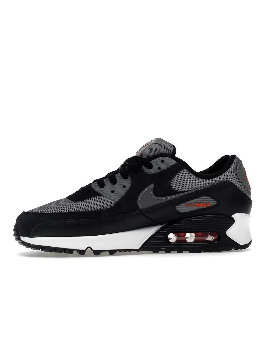 Мужские кроссовки Lifestyle Nike Air Max 90 — изображение 3 из 4, серый/черный/темно-синий