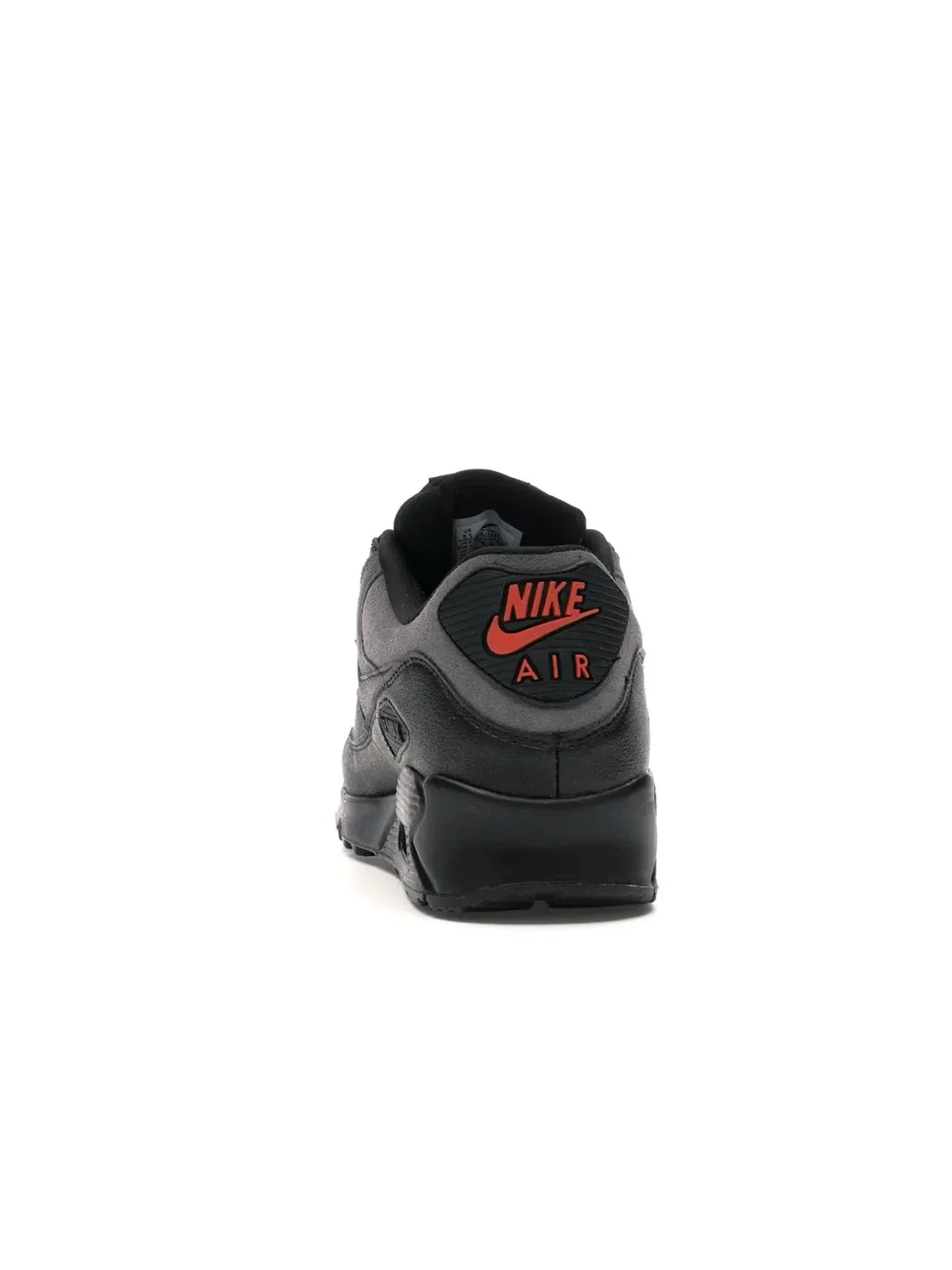Мужские кроссовки Lifestyle с амортизацией Nike Air Max 90 — изображение 4 из 4, черный-красный