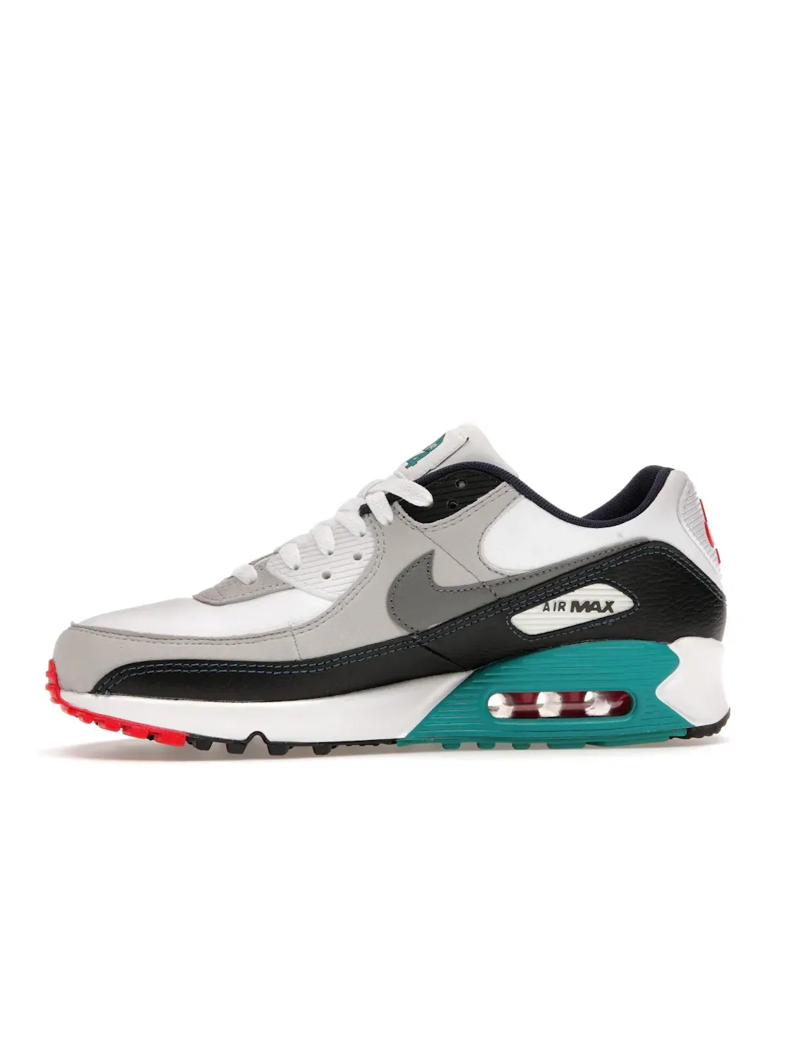 Мужские кроссовки Lifestyle с дизайном Nike Air Max 90 Griffey Swingman Nike — изображение 3 из 4, белый/-серый-серый