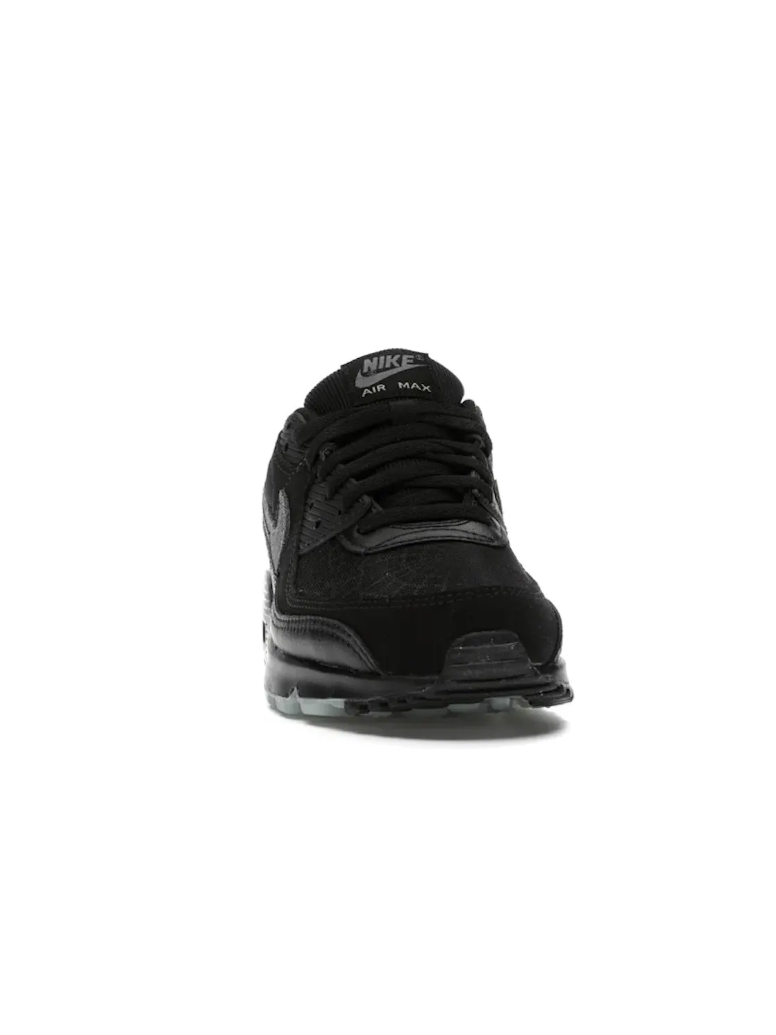 Мужские кроссовки Lifestyle с принтом Nike Air Max 90 Nike — изображение 2 из 4, черный/серый