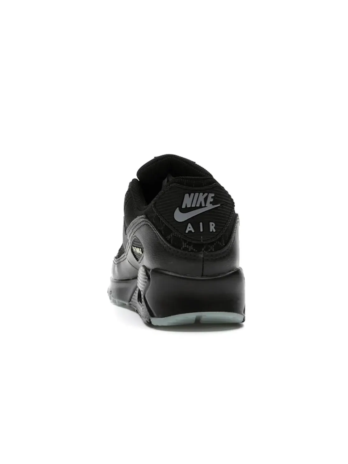 Мужские кроссовки Lifestyle с принтом Nike Air Max 90 Nike — изображение 4 из 4, черный/серый