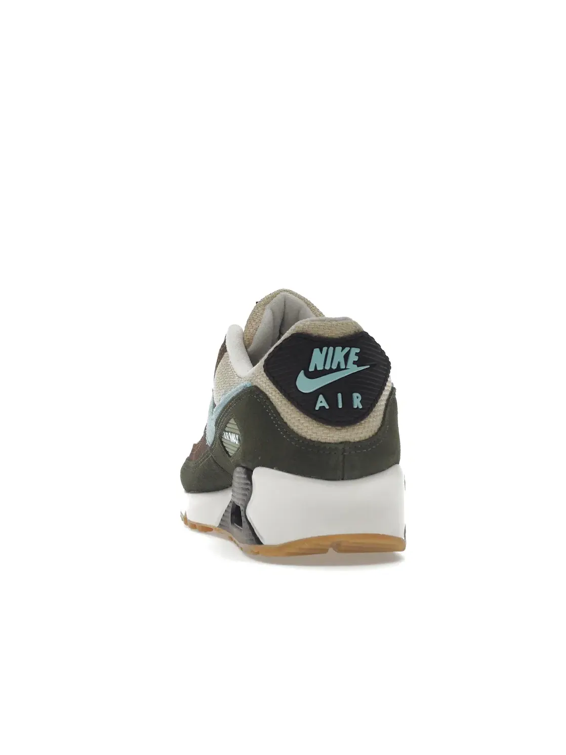 Мужские кроссовки Lifestyle с текстильным верхом Nike Air Max 90 — изображение 4 из 4, хаки