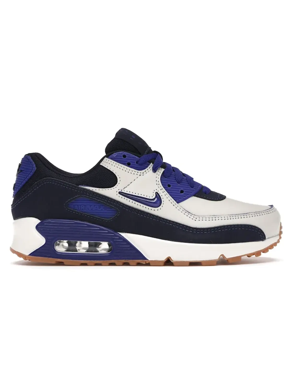 Мужские кроссовки Lifestyle с двухцветным дизайном Nike Air Max 90 — изображение 1 из 4, темно-синий-коричневый