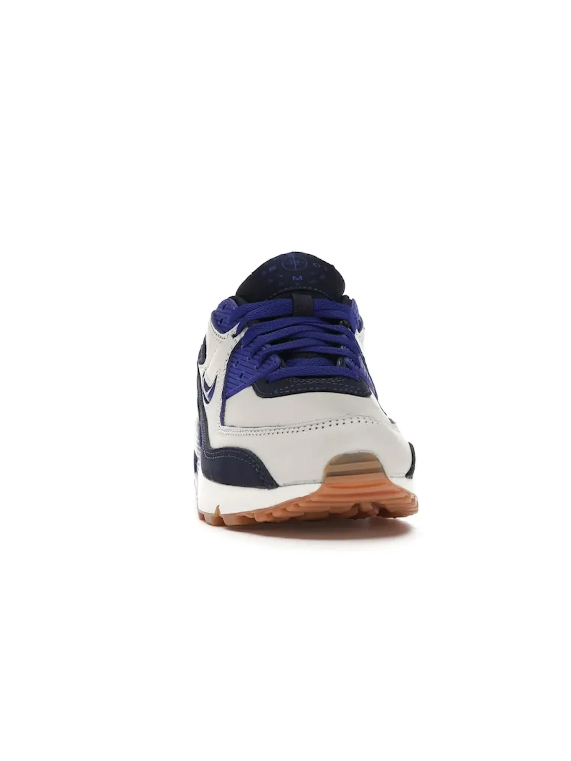 Мужские кроссовки Lifestyle с двухцветным дизайном Nike Air Max 90 — изображение 2 из 4, темно-синий-коричневый