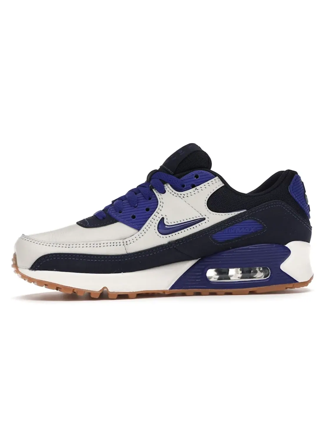 Мужские кроссовки Lifestyle с двухцветным дизайном Nike Air Max 90 — изображение 3 из 4, темно-синий-коричневый