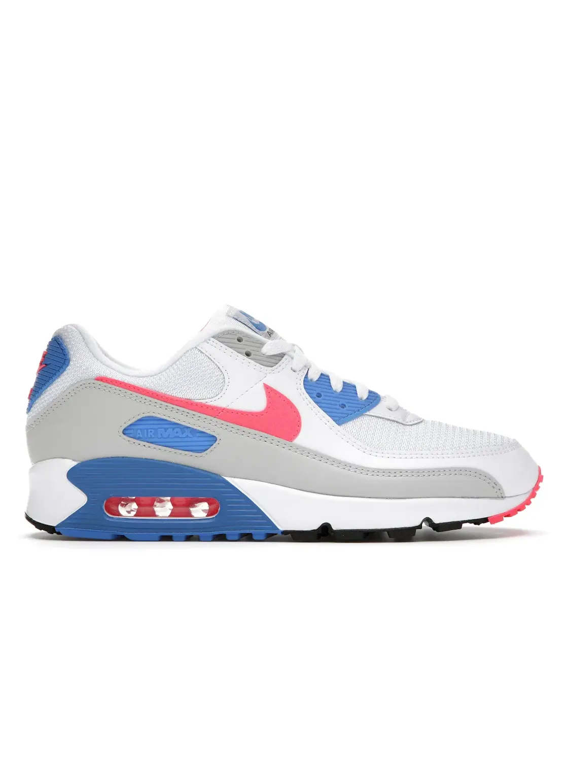 Женские кроссовки Nike Air Max 90 — изображение 1 из 4, белый/-светлый синий