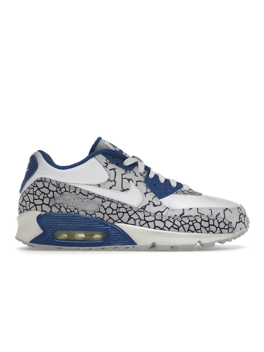Мужские кроссовки Lifestyle Nike Air Max 90 Hufquake — изображение 1 из 4, серый/белый-синий
