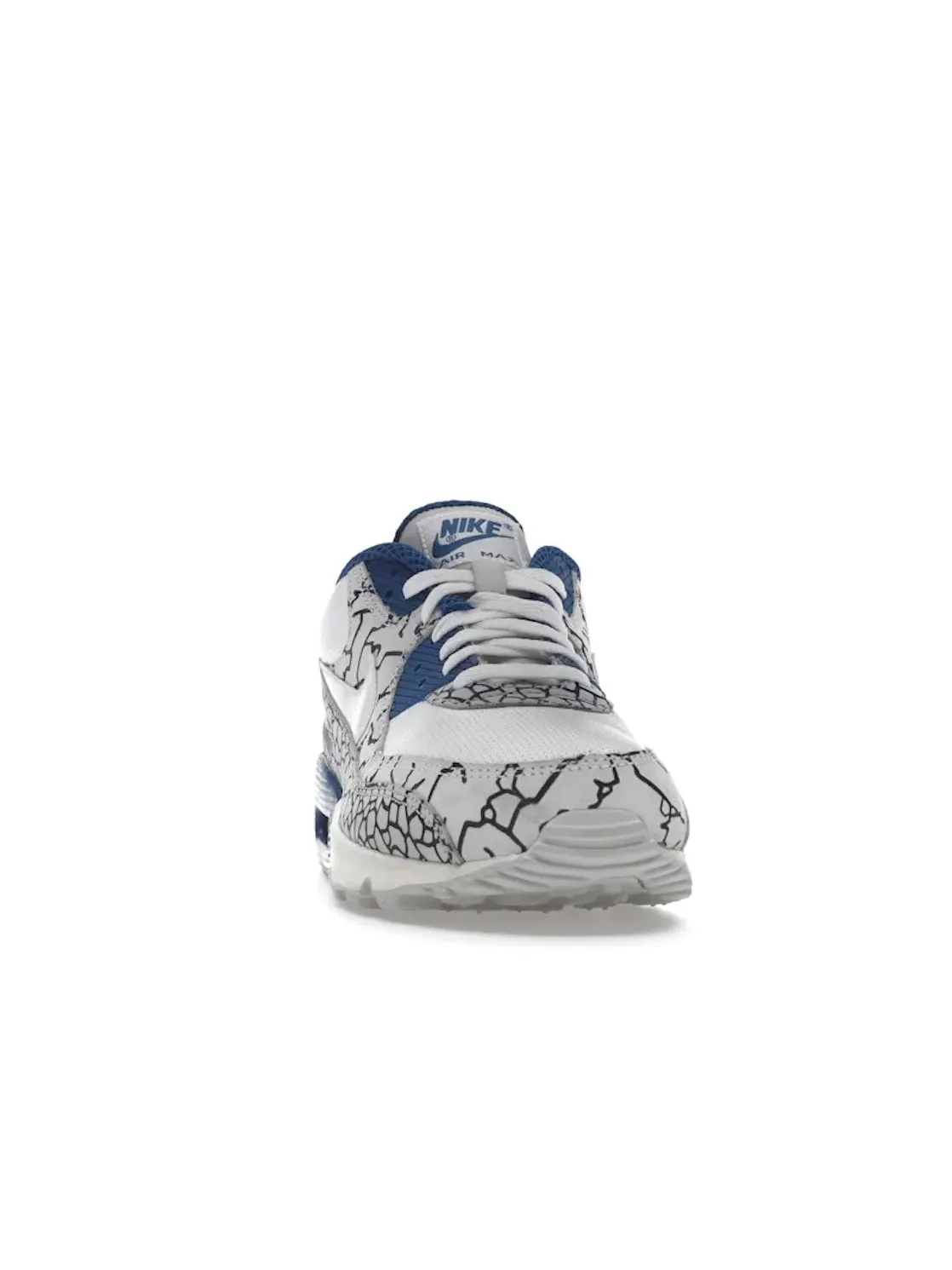 Мужские кроссовки Lifestyle Nike Air Max 90 Hufquake — изображение 2 из 4, серый/белый-синий