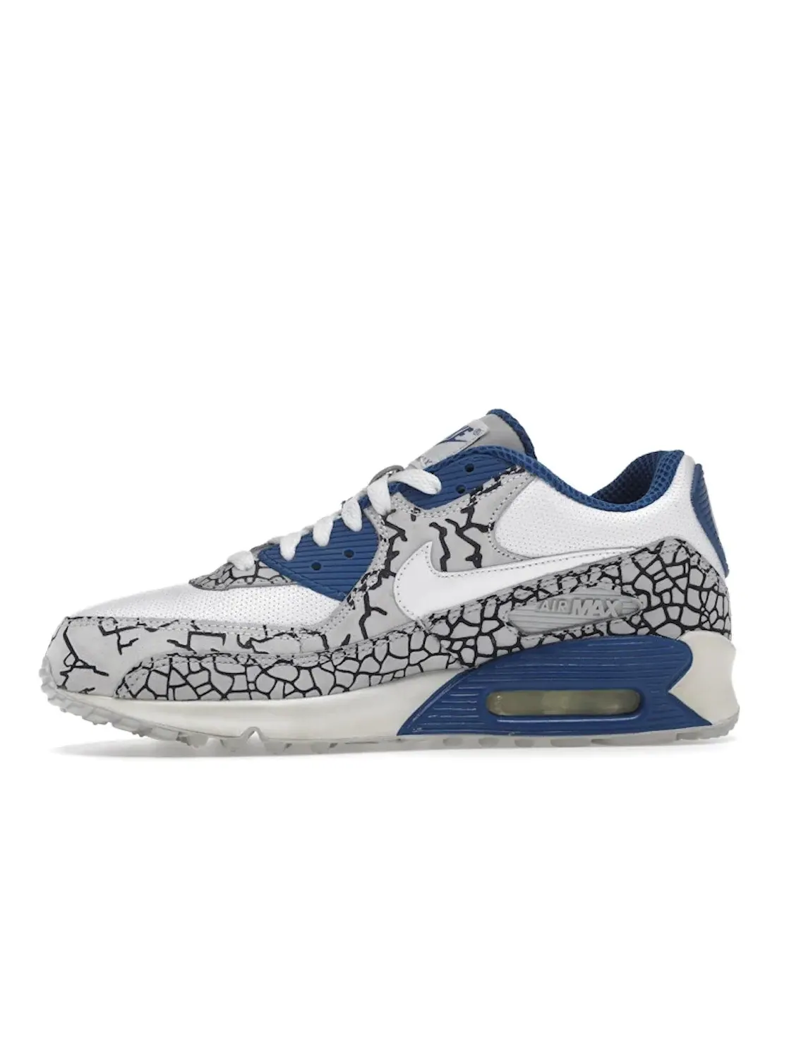 Мужские кроссовки Lifestyle Nike Air Max 90 Hufquake — изображение 3 из 4, серый/белый-синий