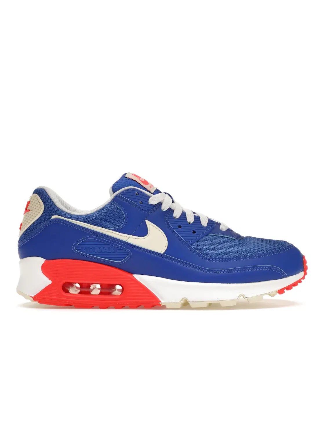 Мужские кроссовки Lifestyle с амортизацией Air Max 90 Nike — изображение 1 из 4, яркий/белый