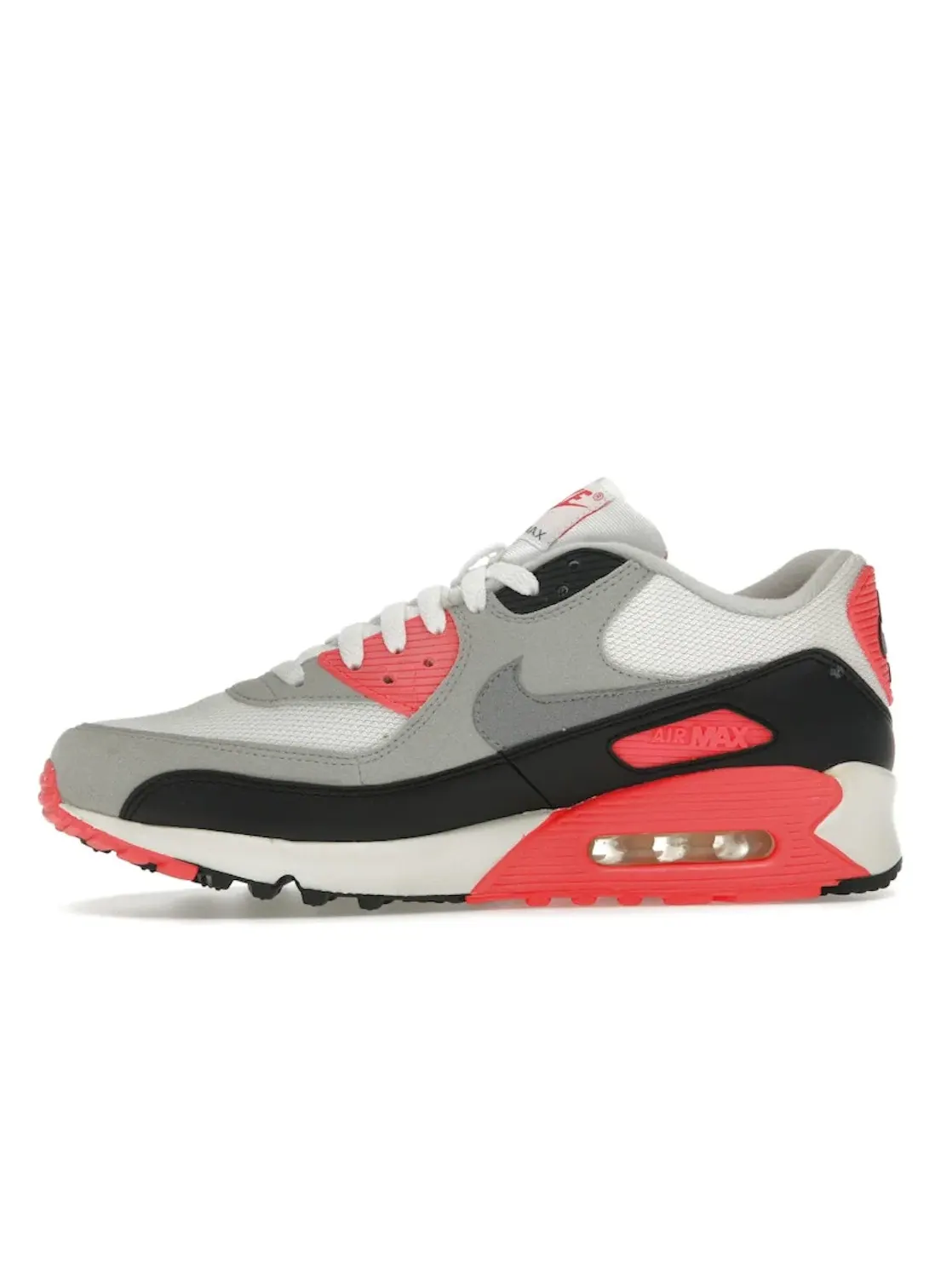 Мужские кроссовки Lifestyle Nike Air Max 90 — изображение 3 из 4, белый/серый--черный