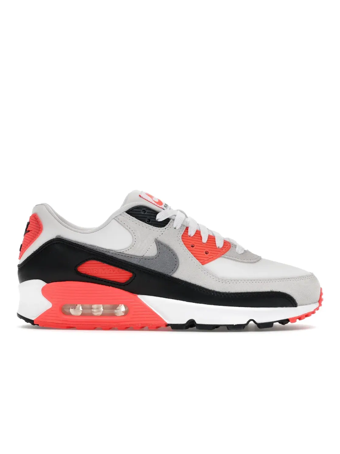 Мужские кроссовки Lifestyle с культовым цветовым сочетанием Nike Air Max 90 — изображение 1 из 4, белый/серый//черный