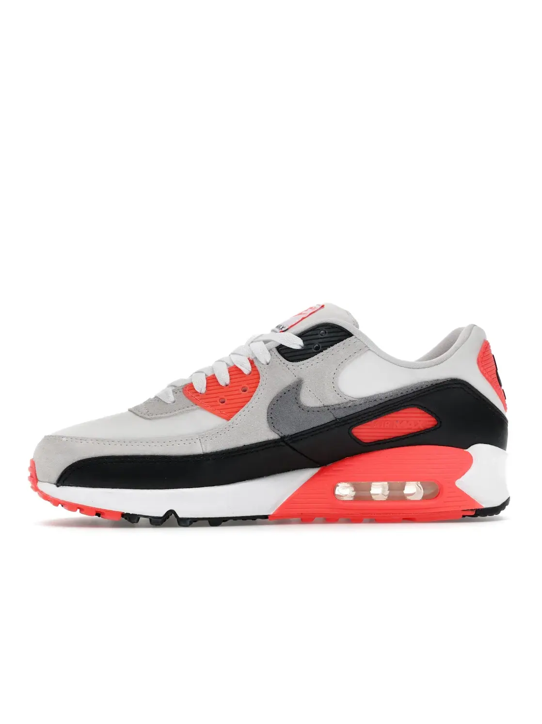 Мужские кроссовки Lifestyle с культовым цветовым сочетанием Nike Air Max 90 — изображение 3 из 4, белый/серый//черный