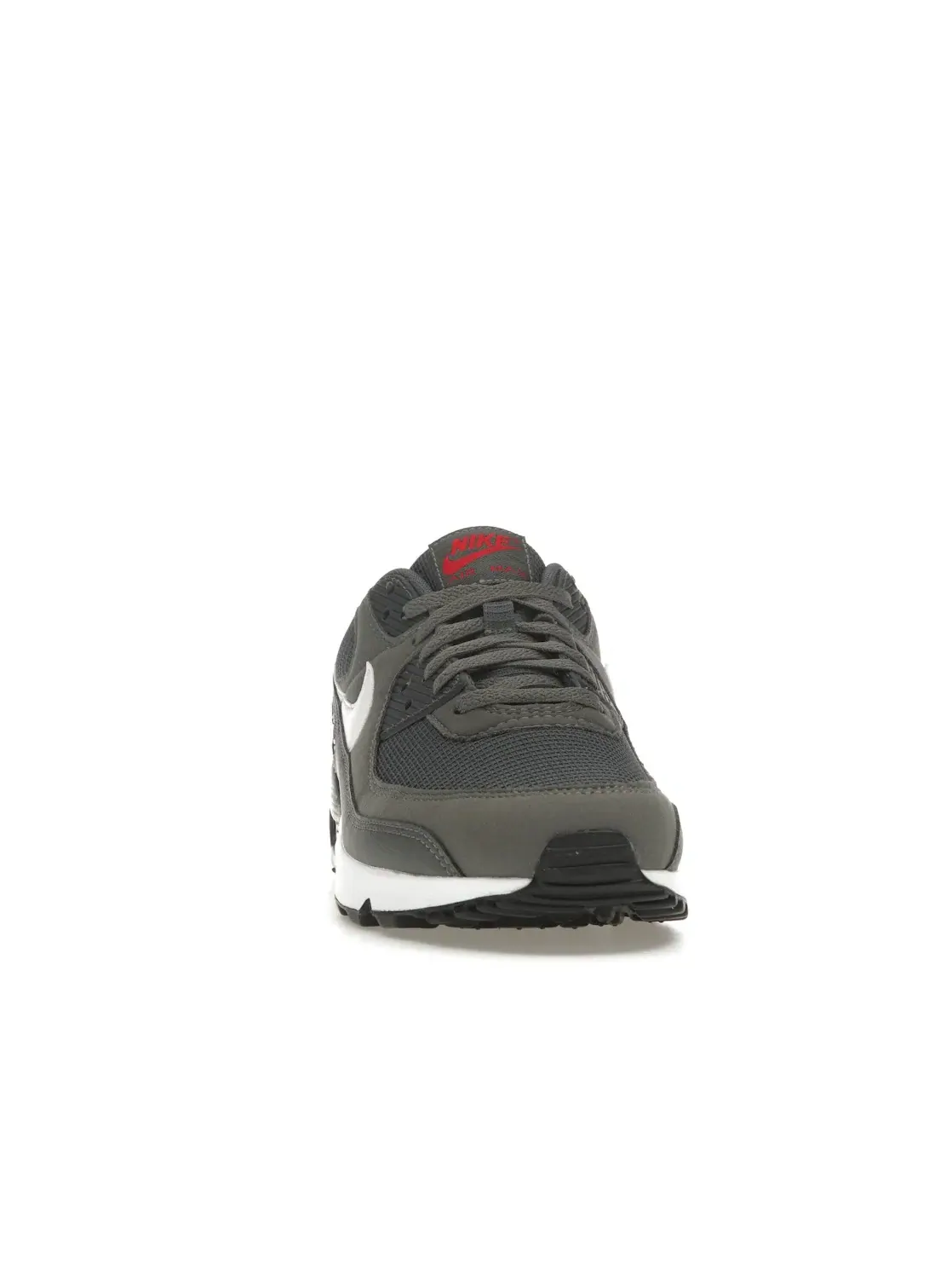 Мужские кроссовки Lifestyle Nike Air Max 90 — изображение 2 из 4, серый/красный//белый