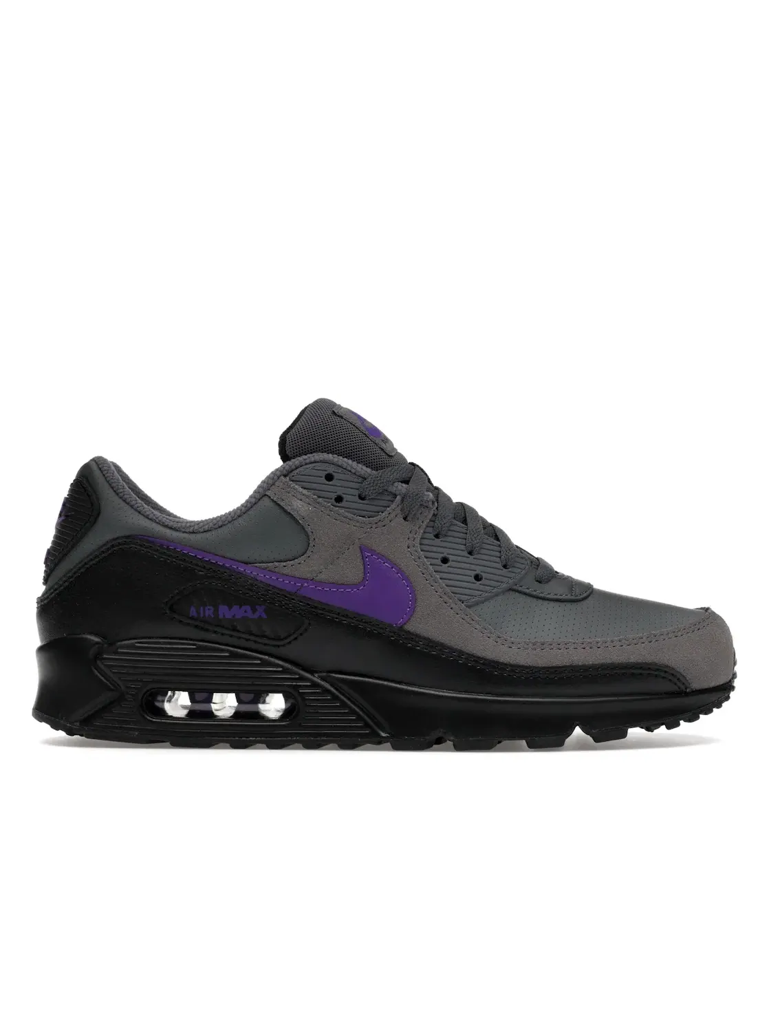 Мужские кроссовки Lifestyle Nike Air Max 90 — изображение 1 из 4, серый/черный/белый