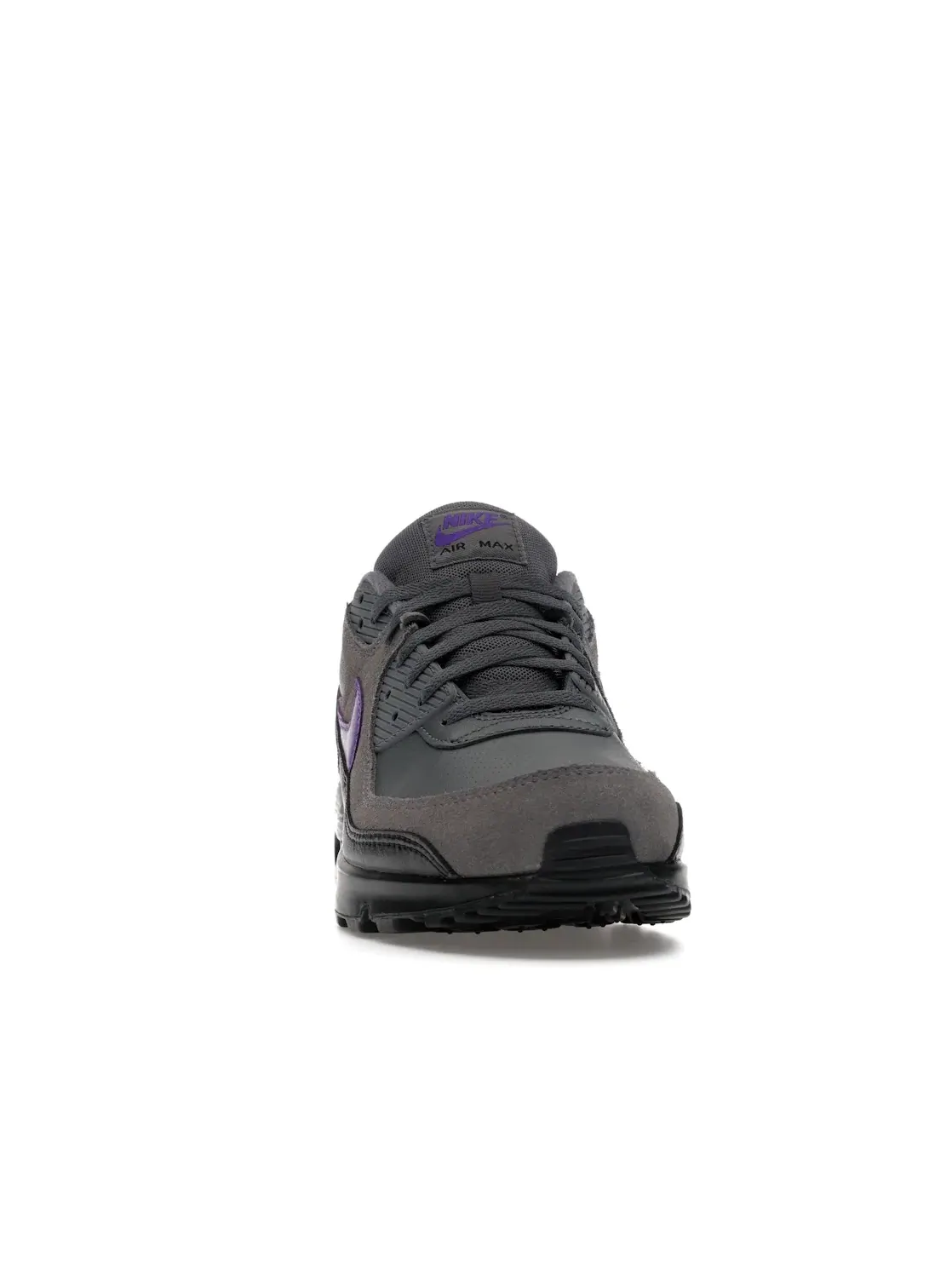 Мужские кроссовки Lifestyle Nike Air Max 90 — изображение 2 из 4, серый/черный/белый