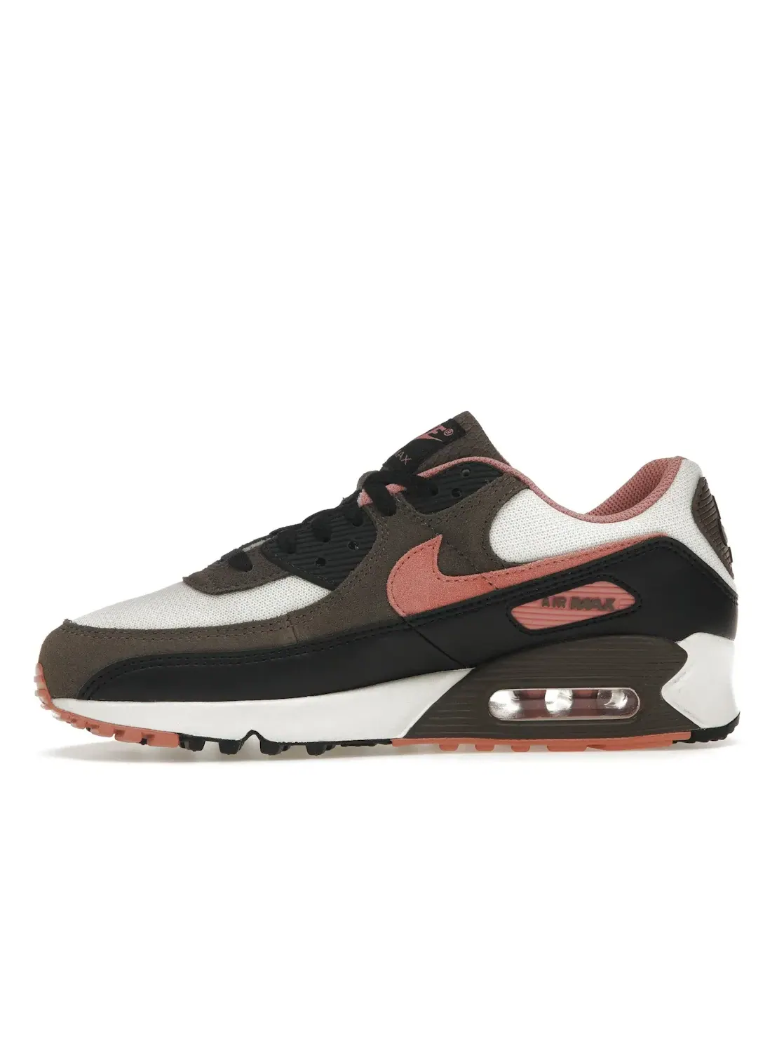 Мужские кроссовки Lifestyle Nike Air Max 90 — изображение 3 из 4, белый//черный/красный