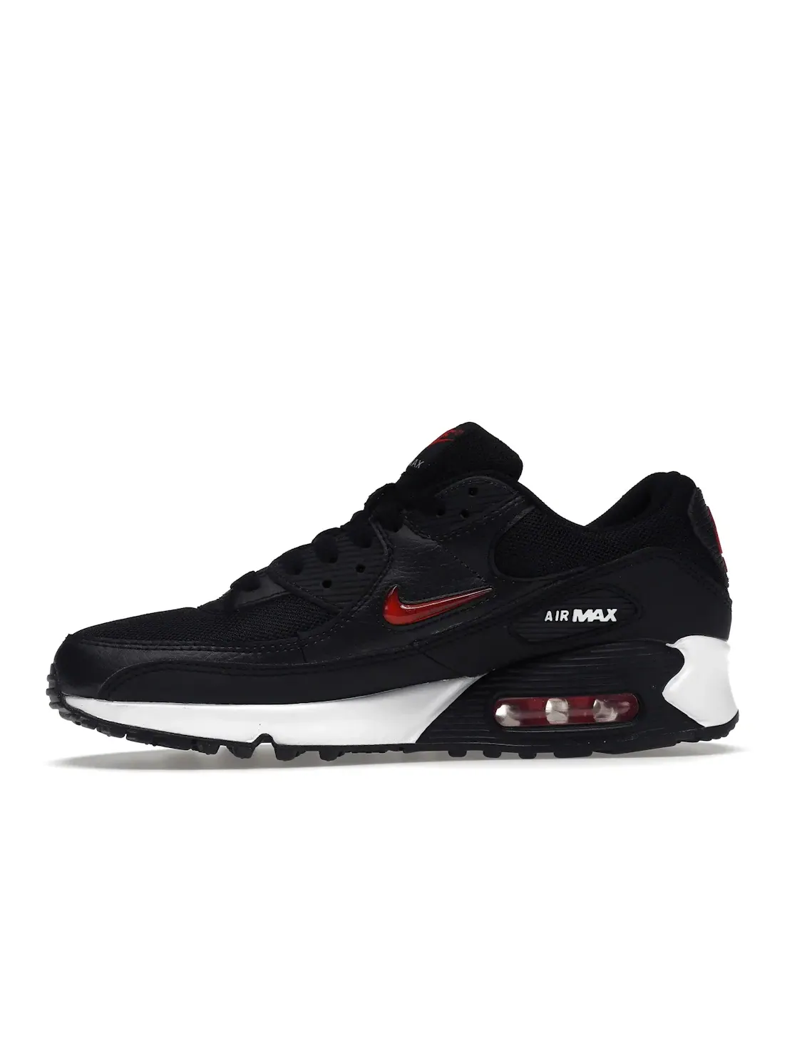 Мужские кроссовки Lifestyle Nike Air Max 90 Jewel — изображение 3 из 4, черный/красный-белый