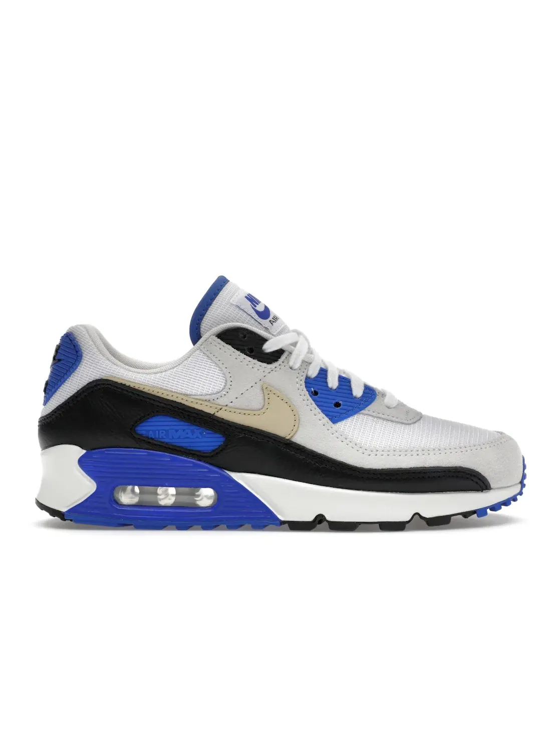 Мужские кроссовки Lifestyle Nike Air Max 90 — изображение 1 из 4, белый/хаки/синий/черный