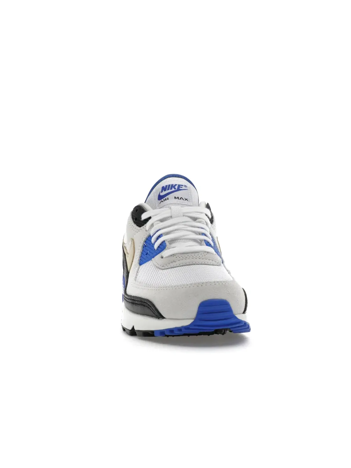 Мужские кроссовки Lifestyle Nike Air Max 90 — изображение 2 из 4, белый/хаки/синий/черный