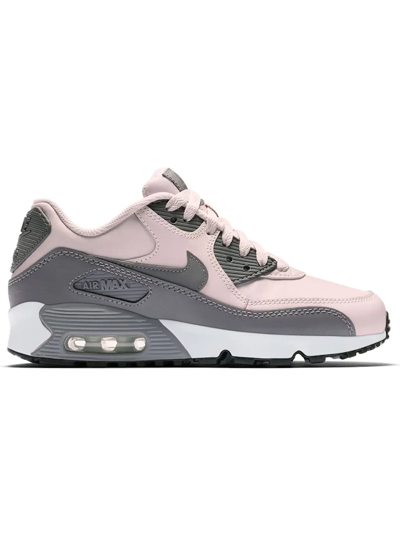 Детские кроссовки Lifestyle Nike Air Max 90 — изображение 1 из 1, розовый/-белый-черный