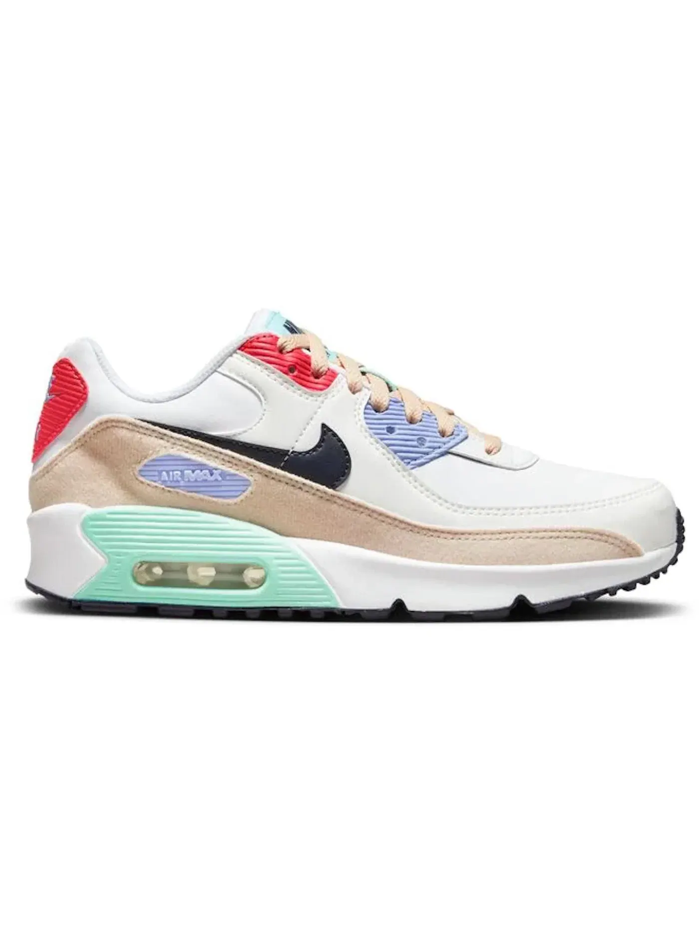 Детские кроссовки Lifestyle Nike Air Max 90 Leather — изображение 1 из 1, белый