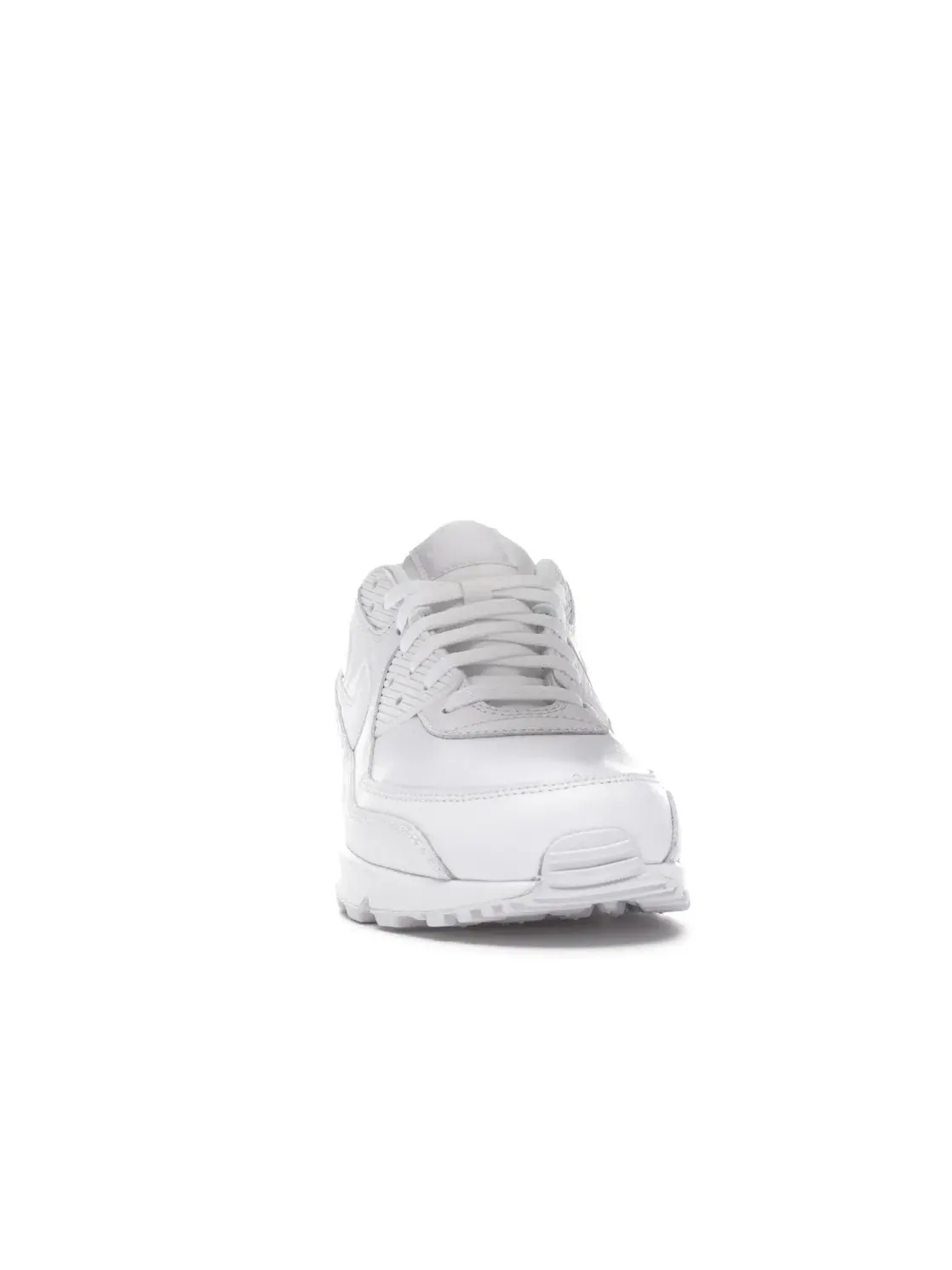 Мужские кроссовки с белой кожей Nike Air Max 90 — изображение 2 из 4, белый/белый-белый