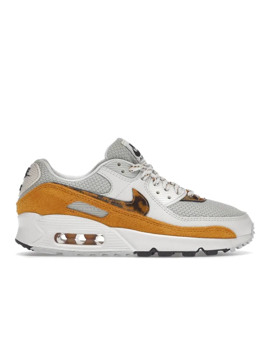 Женские кроссовки Lifestyle Nike Air Max 90 — изображение 1 из 4, серый/оранжевый/белый