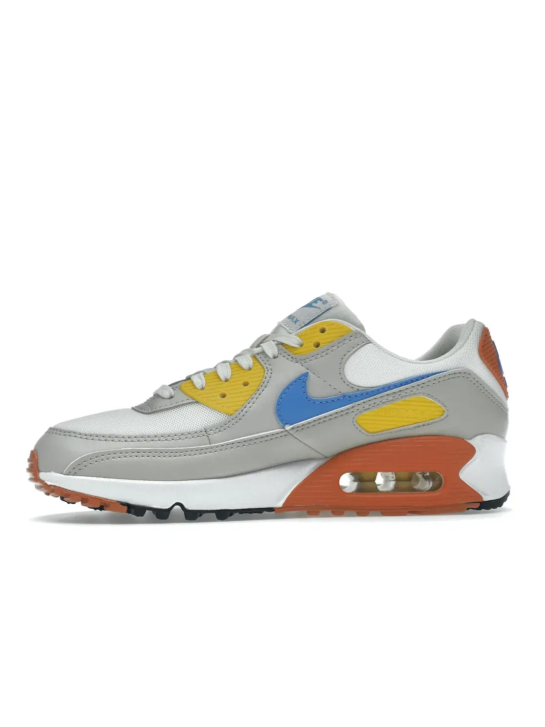 Женские кроссовки Lifestyle Nike Air Max 90 — изображение 3 из 4, белый/светлый//синий