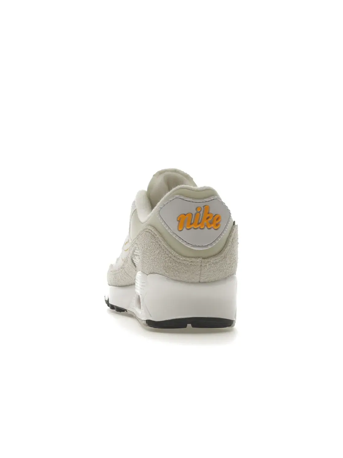 Женские кроссовки с сетчатым верхом Nike Air Max 90 — изображение 4 из 4, белый/светлый-золотистый