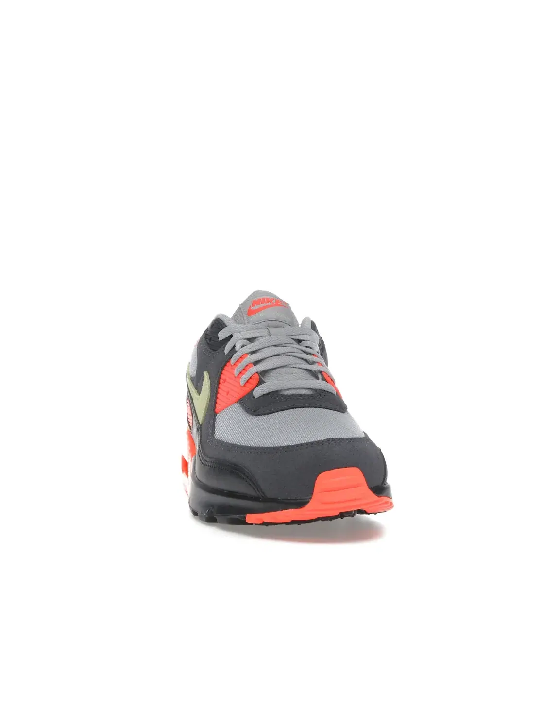 Мужские кроссовки Lifestyle Nike Air Max 90 — изображение 2 из 4, светлый серый//черный