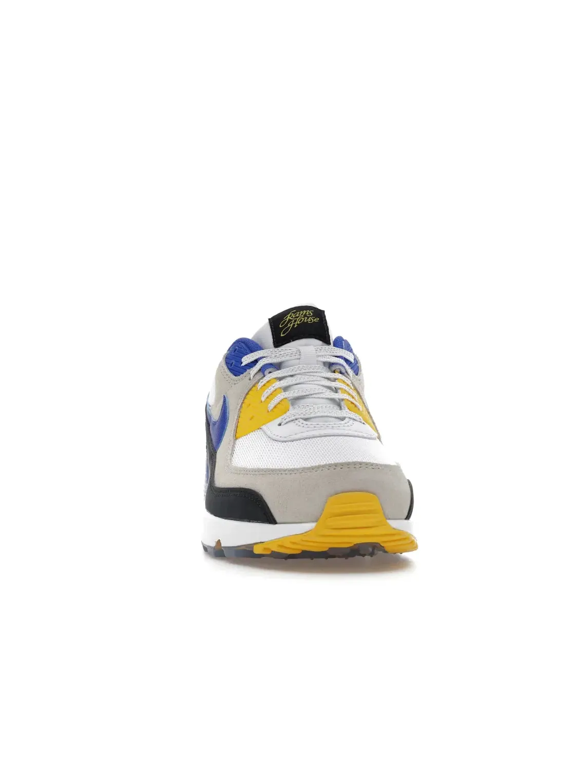 Мужские кроссовки Lifestyle Nike Air Max 90 — изображение 2 из 4, белый//синий