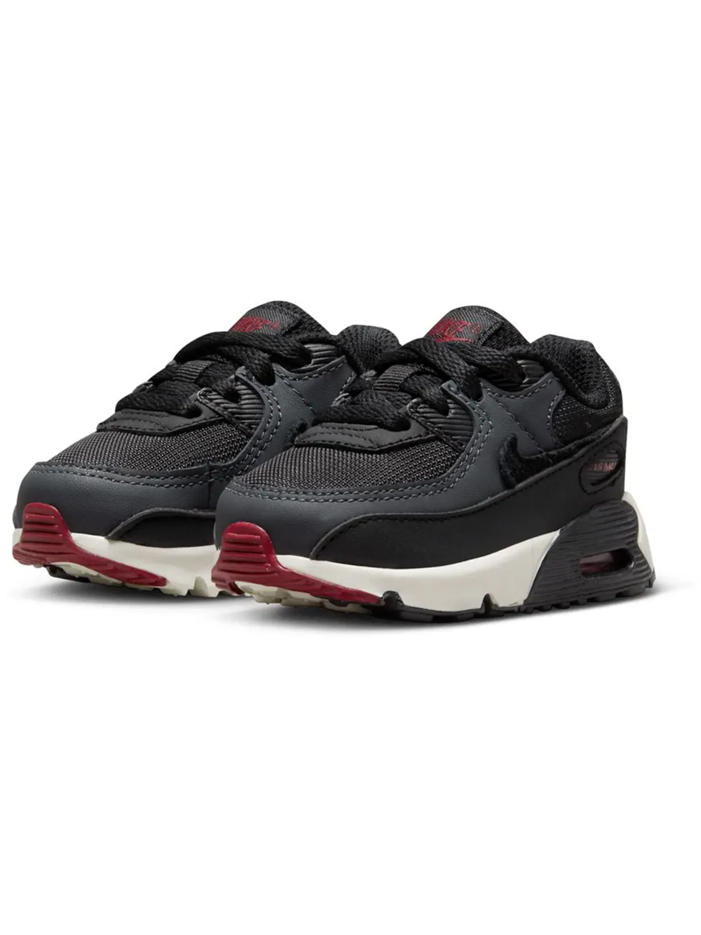 Детские кроссовки Lifestyle с технологией Air Max Nike Air Max 90 LTR Nike — изображение 2 из 2, черный-красный-белый