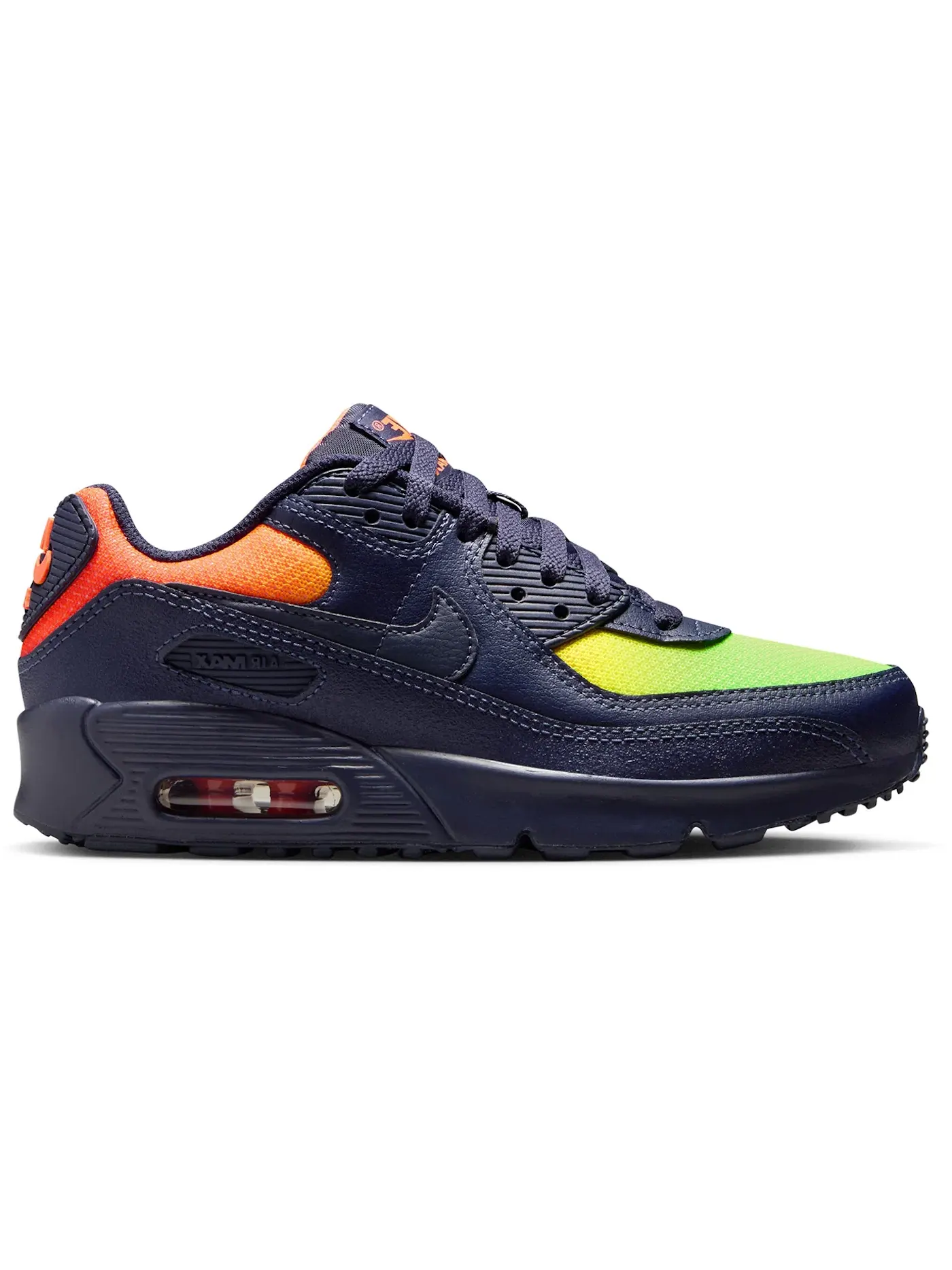 Детские кроссовки Lifestyle Nike Air Max 90 LTR — изображение 1 из 1, оранжевый/синий