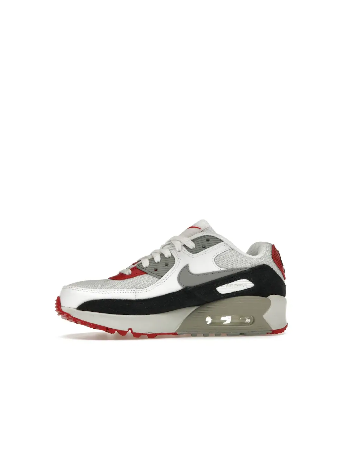 Детские кроссовки Lifestyle Nike Air Max 90 — изображение 3 из 4, красный/белый/серый