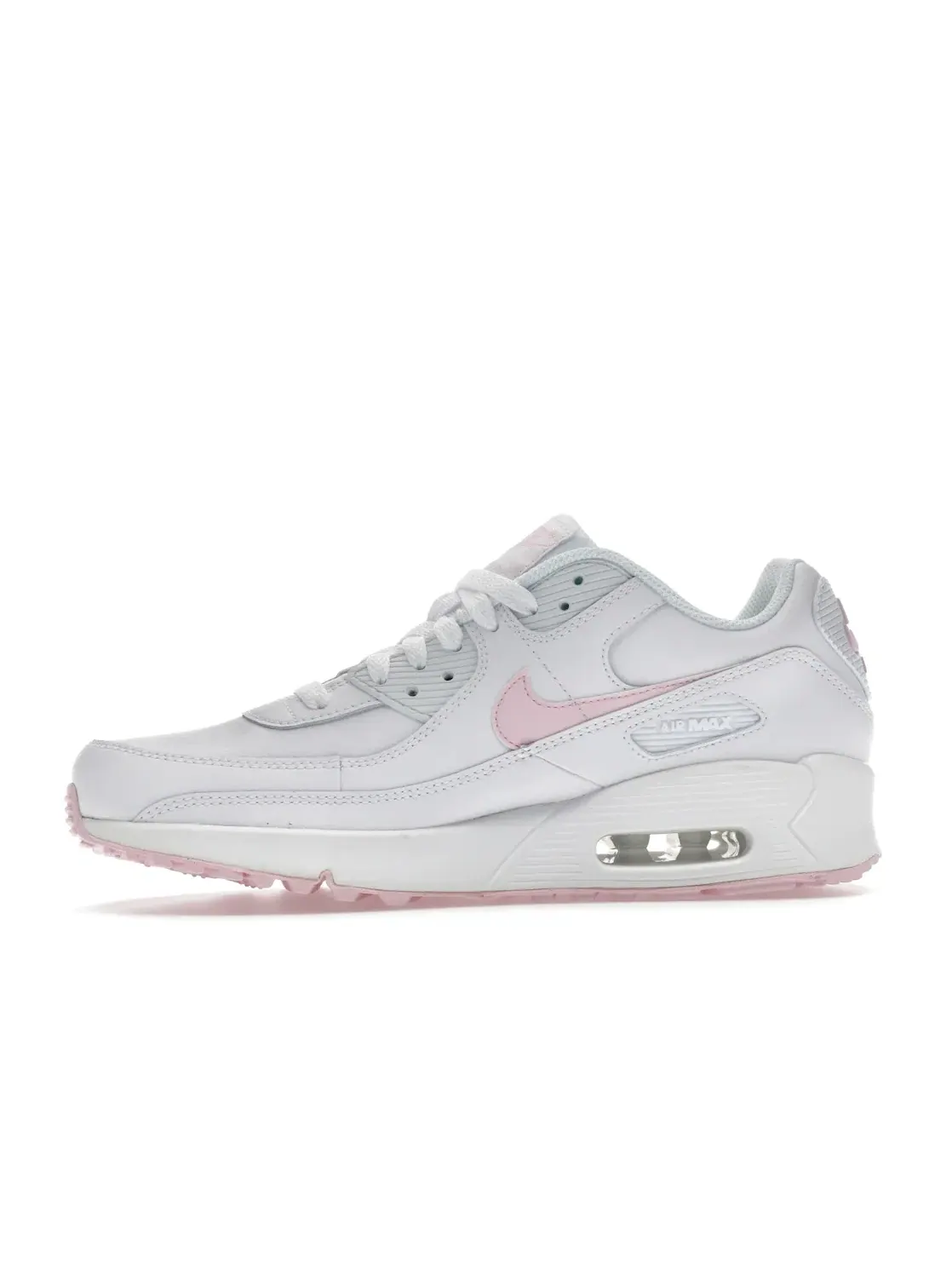 Детские кроссовки Lifestyle Nike Air Max 90 LTR — изображение 3 из 4, белый розовый