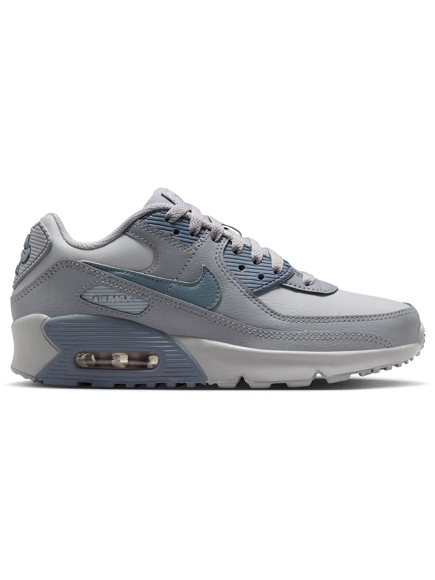 Детские кроссовки Lifestyle Nike Air Max 90 LTR — изображение 1 из 1, серый//синий
