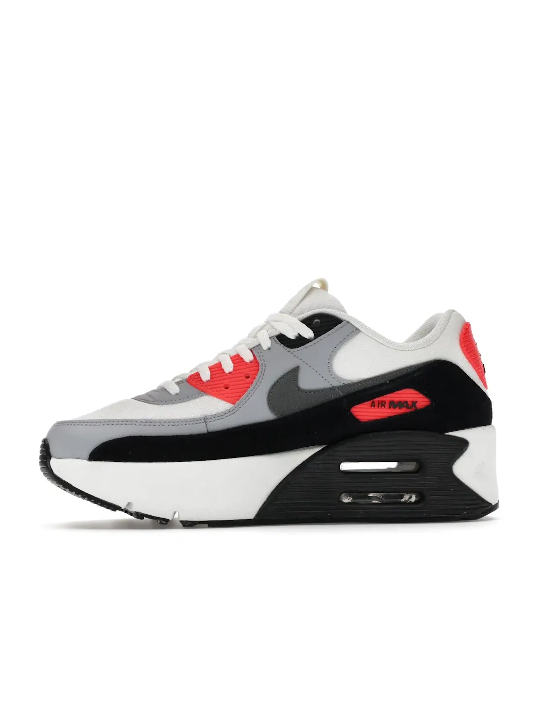 Женские кроссовки Lifestyle Nike Air Max 90 LV8 — изображение 3 из 4, белый/черный/серый/серый