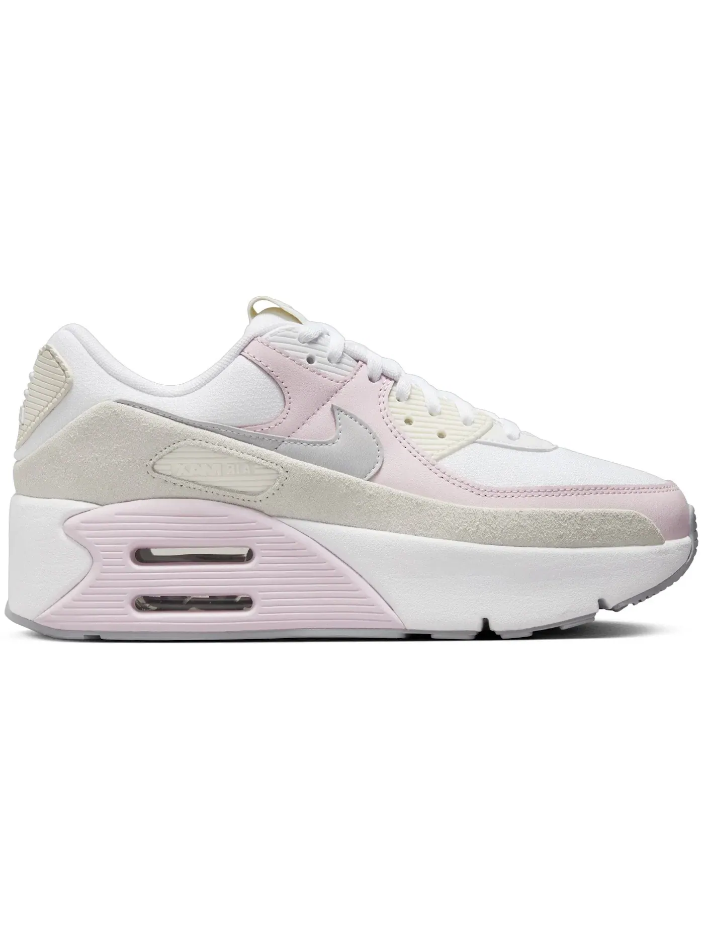 Женские кроссовки Lifestyle Nike Air Max 90 LV8 — изображение 1 из 1, белый/серый/белый