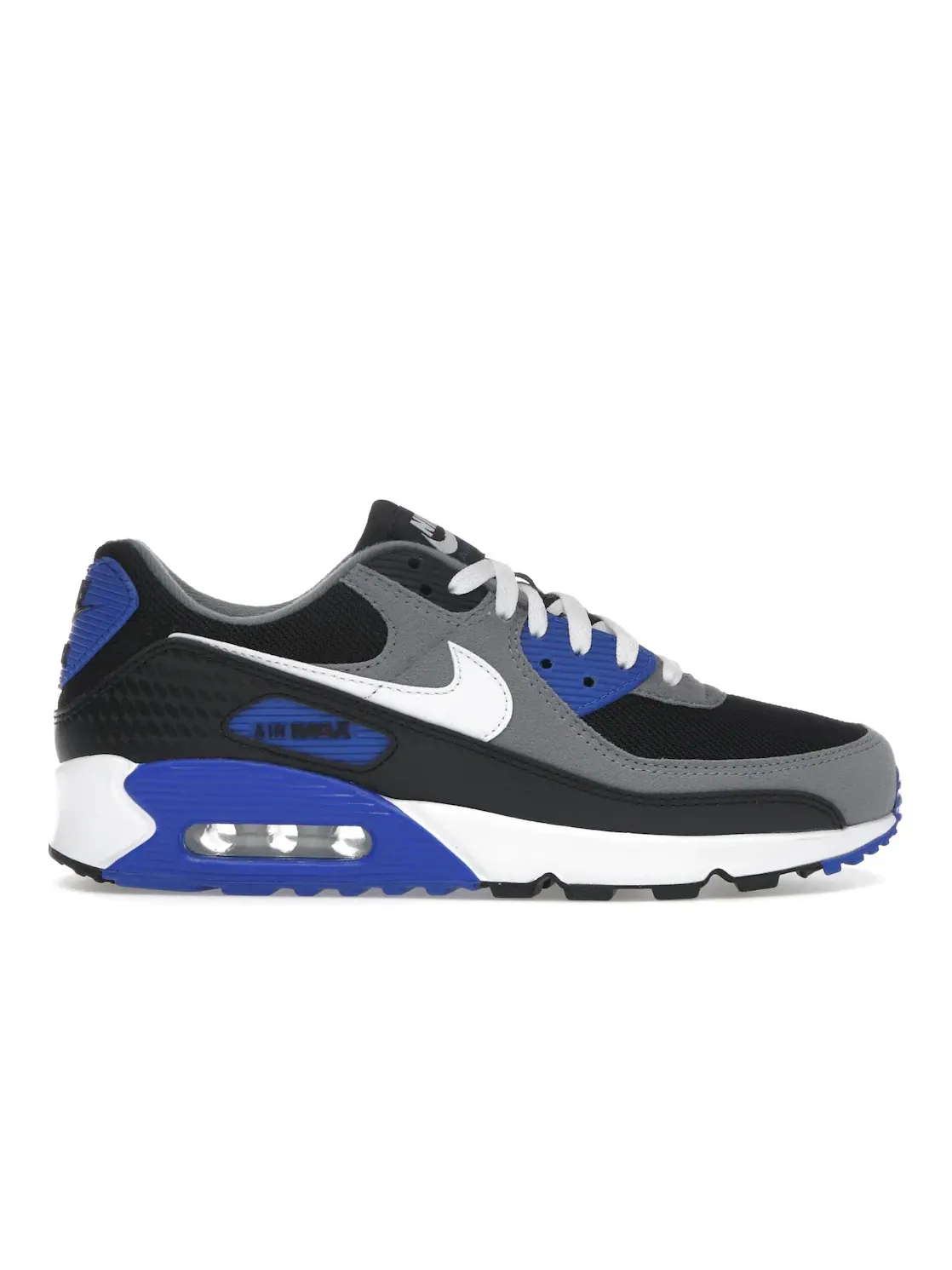 Мужские кроссовки Lifestyle Nike Air Max 90 — изображение 1 из 4, черный/белый/синий