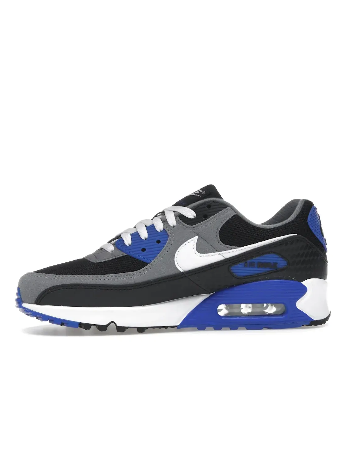 Мужские кроссовки Lifestyle Nike Air Max 90 — изображение 3 из 4, черный/белый/синий