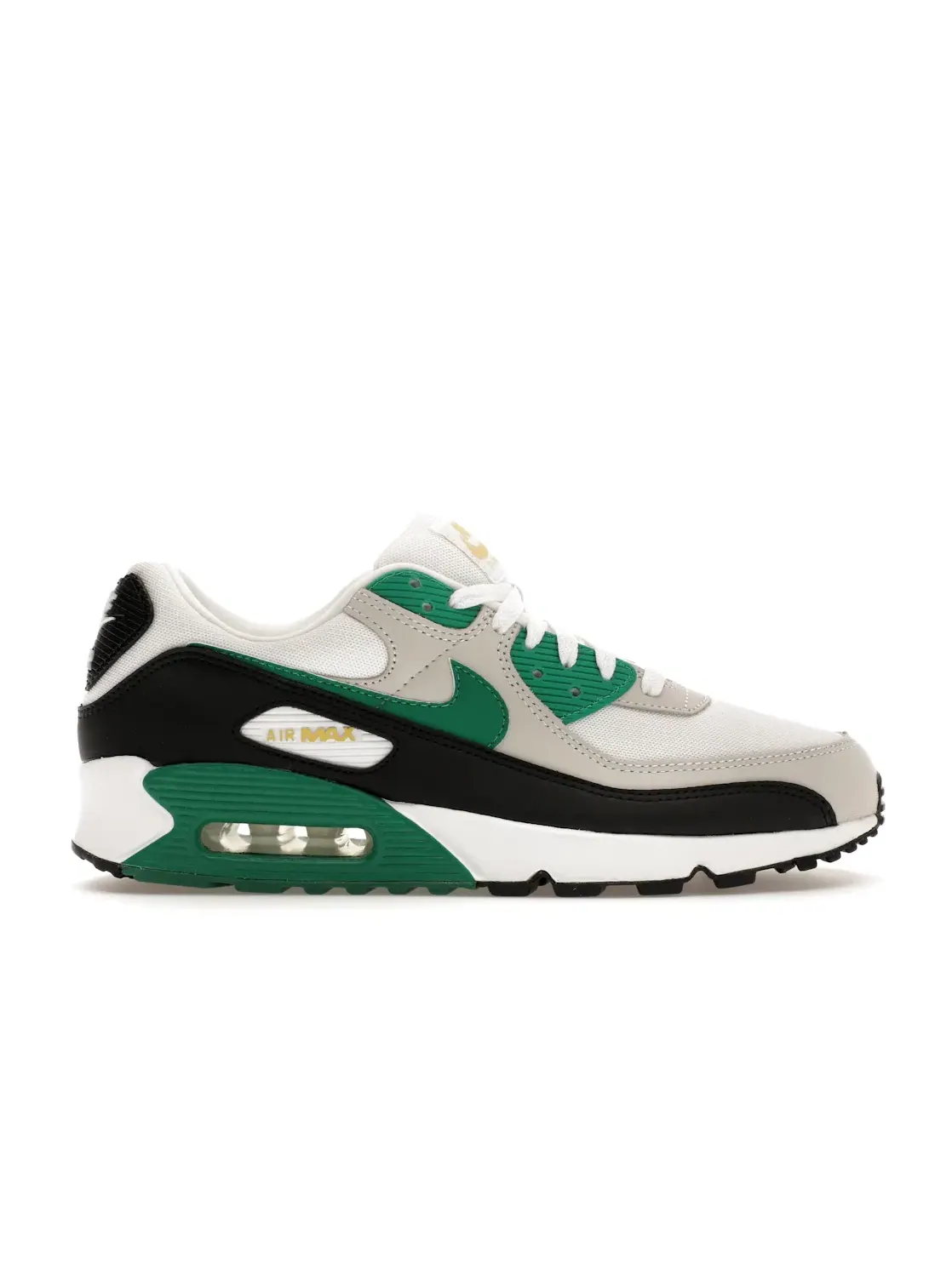 Мужские кроссовки с амортизацией Nike Air Max 90 Malachite — изображение 1 из 4, белый//черный
