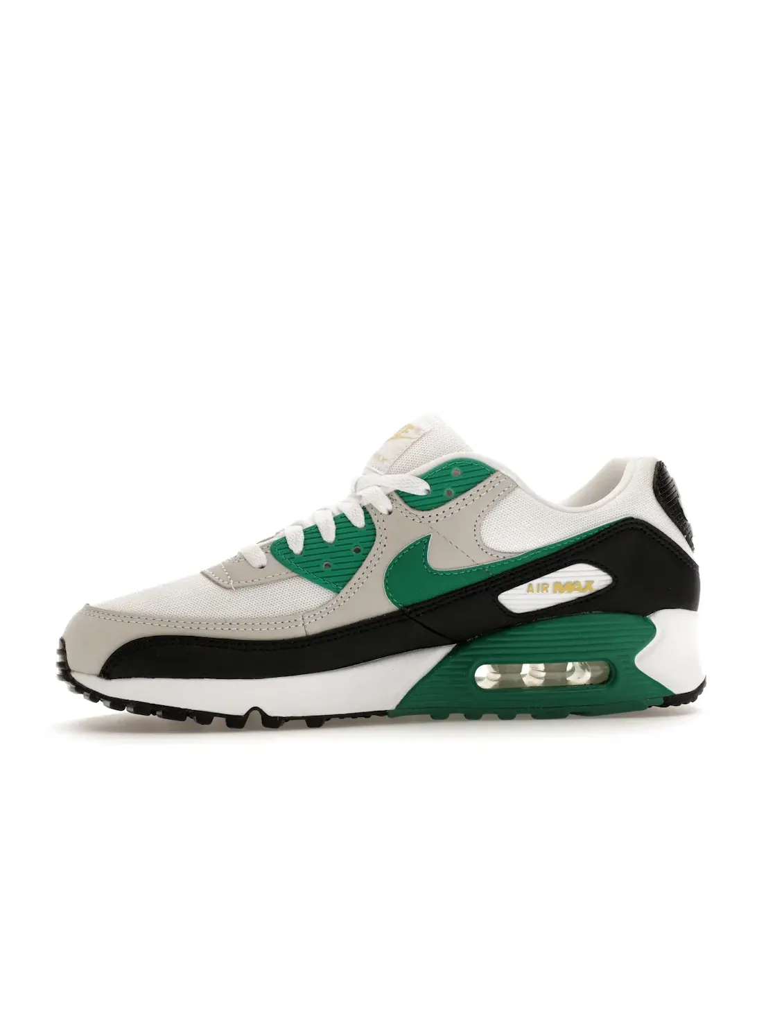 Мужские кроссовки с амортизацией Nike Air Max 90 Malachite — изображение 3 из 4, белый//черный