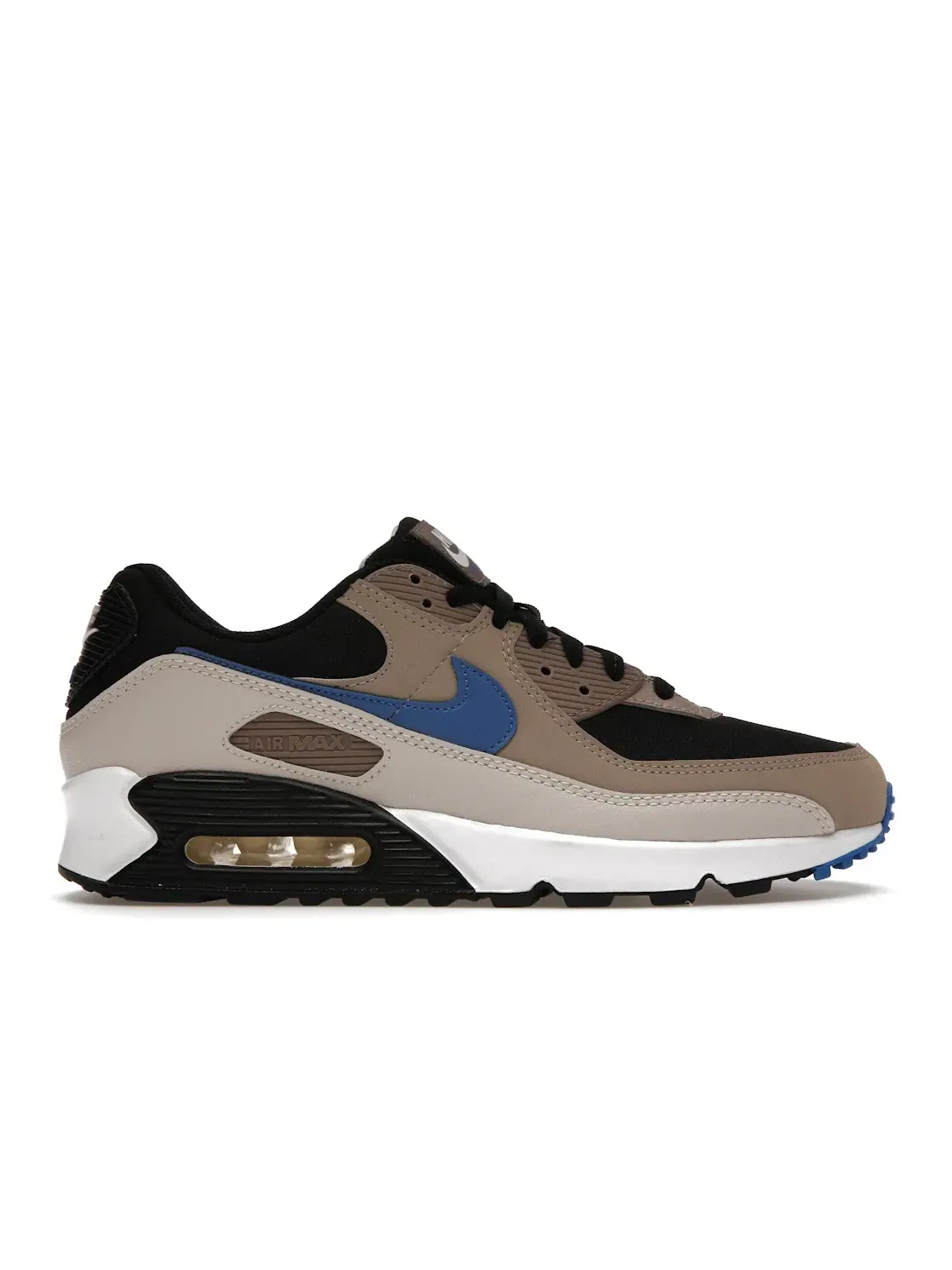 Мужские кроссовки Lifestyle Nike Air Max 90 — изображение 1 из 4, черный/синий