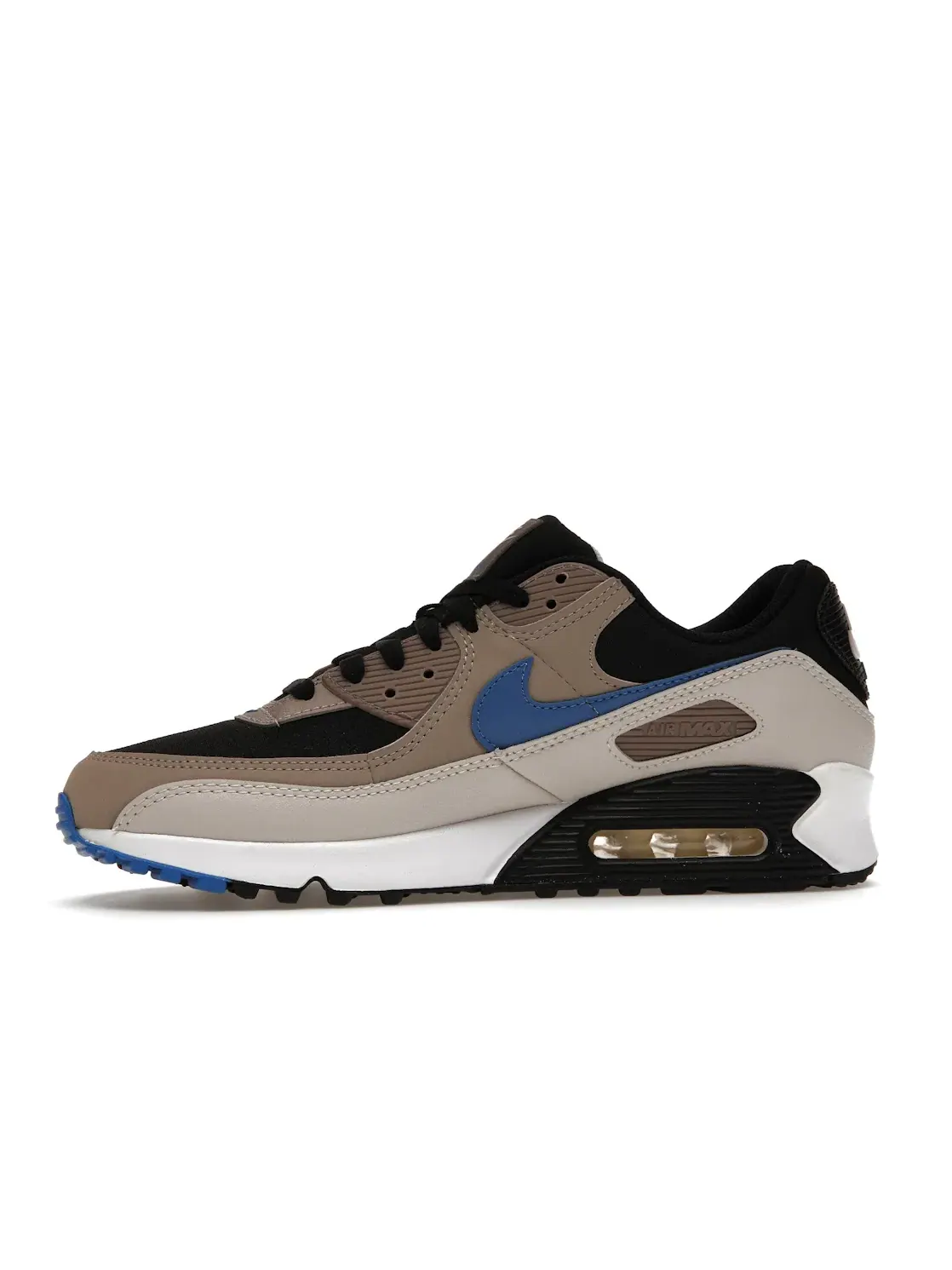 Мужские кроссовки Lifestyle Nike Air Max 90 — изображение 3 из 4, черный/синий