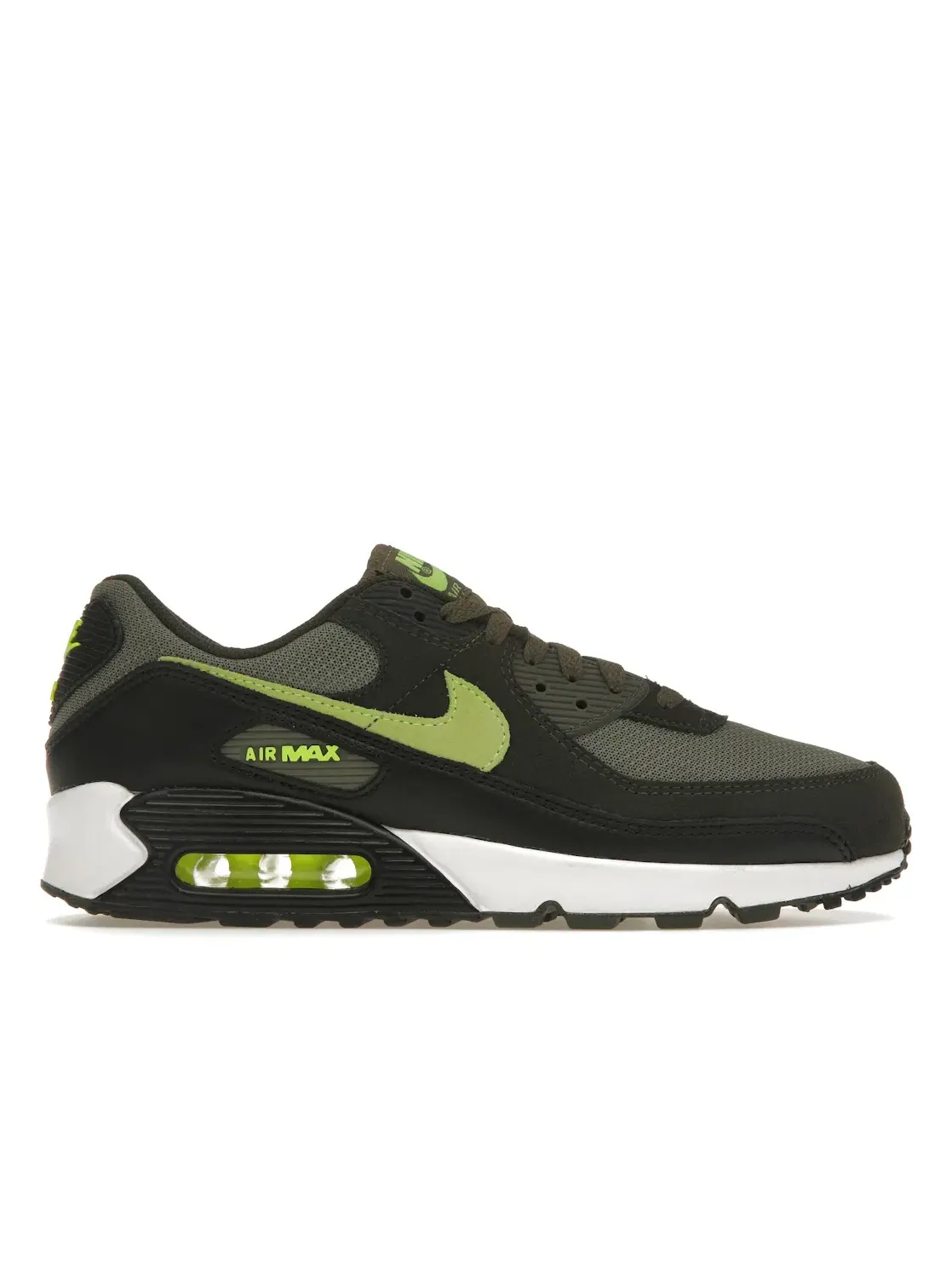 Мужские кроссовки Lifestyle Nike Air Max 90 — изображение 1 из 4, оливковый//белый