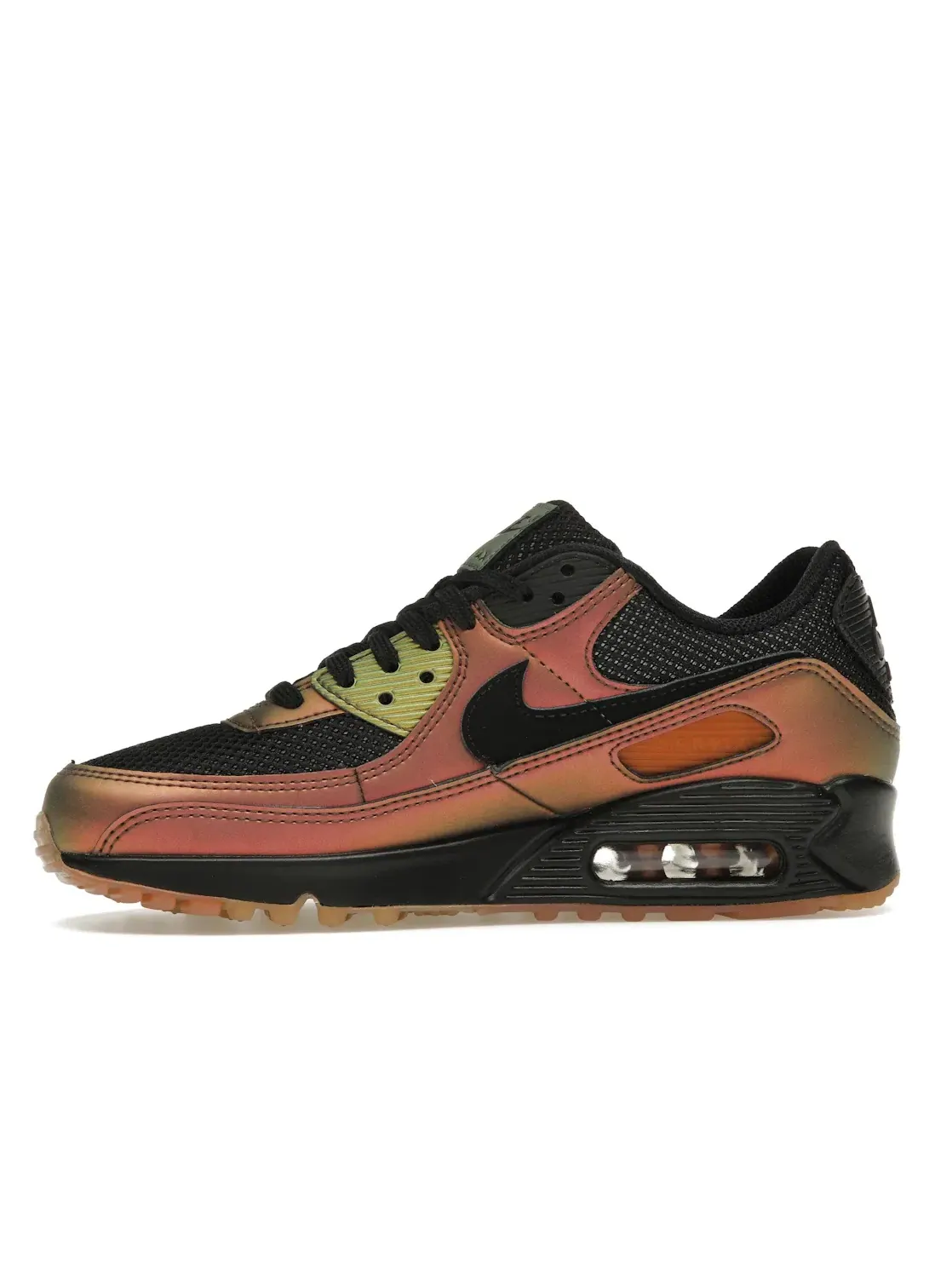 Мужские кроссовки Lifestyle Nike Air Max 90 — изображение 3 из 4, черный/темный/металлик