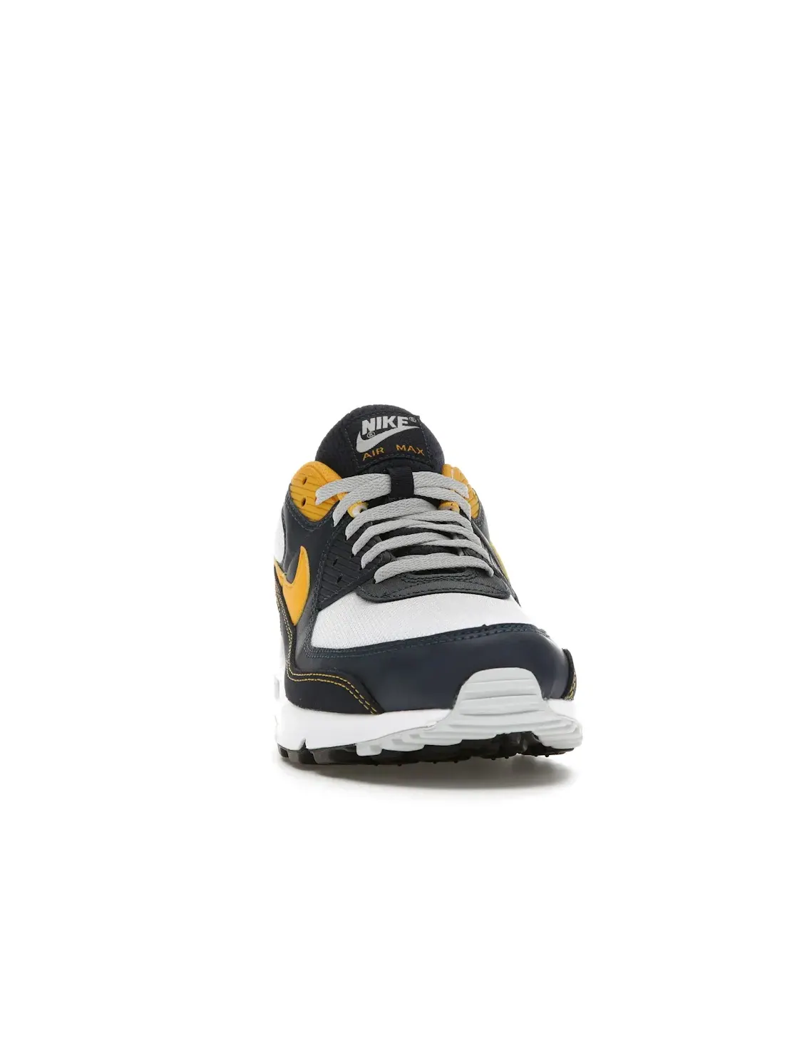 Мужские кроссовки Lifestyle с амортизацией Nike Air Max 90 — изображение 2 из 4, темно-синий/белый