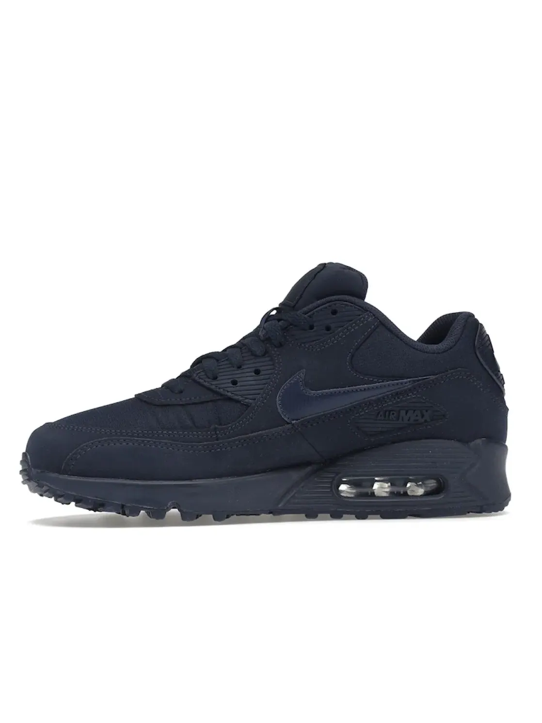 Мужские кроссовки Lifestyle Nike Air Max 90 — изображение 3 из 4, темно-синий темно-синий