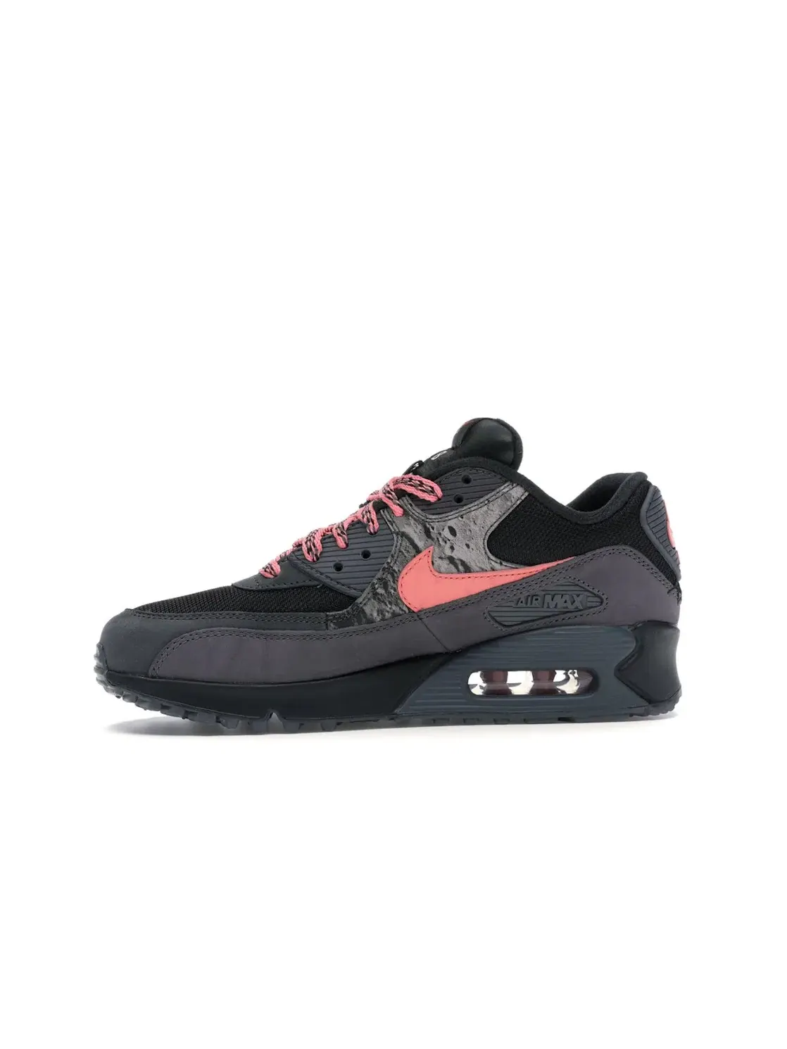 Мужские кроссовки Lifestyle с комбинированным верхом Nike Air Max 90 — изображение 3 из 4, черный